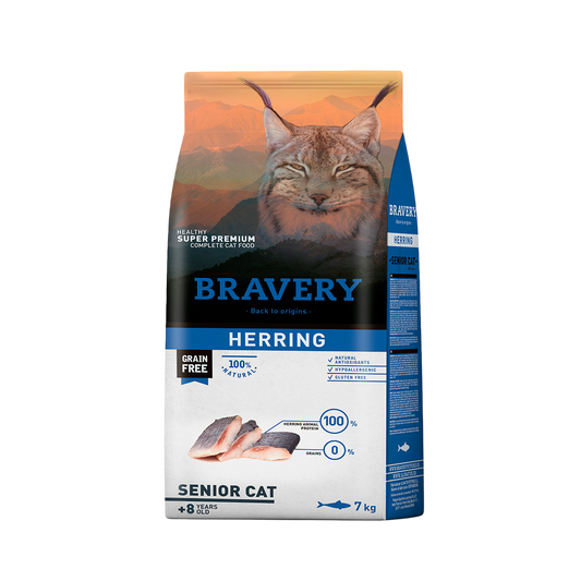 Bravery Herring Adult Cat Senior (Gatos Senior) 7K