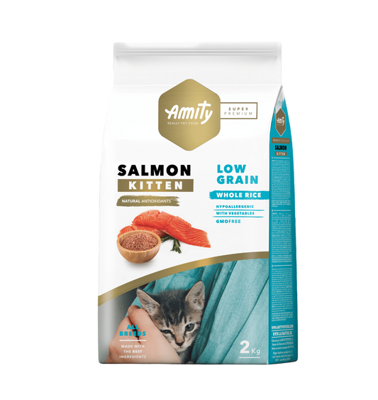 Amity Salmon Kitten Gatitos 2 kg
