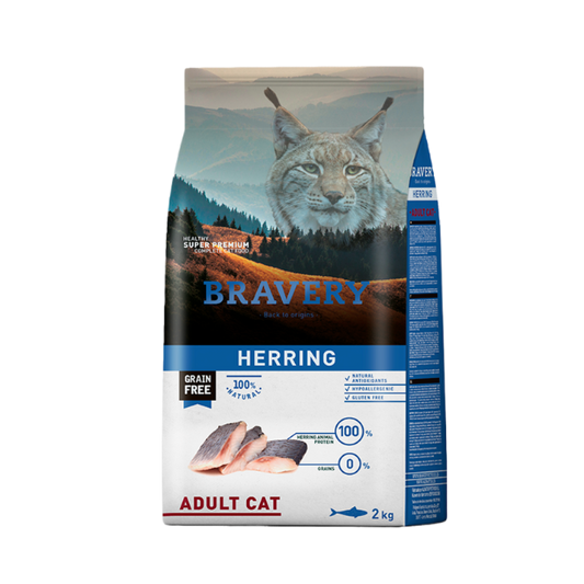 Bravery Herring Adult Cat (Gatos Adultos) 7K