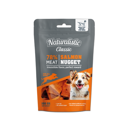 Naturalistic Salmon Nugget (Snack Perro)