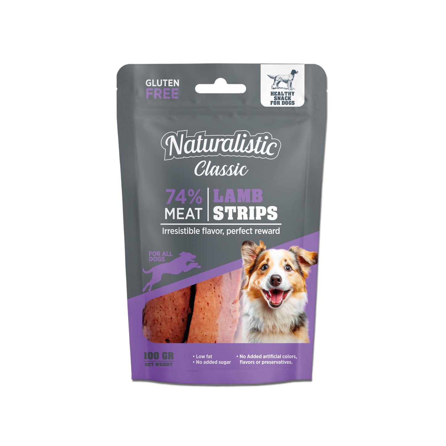 Naturalistic Lamb Strip (Snack Perro)