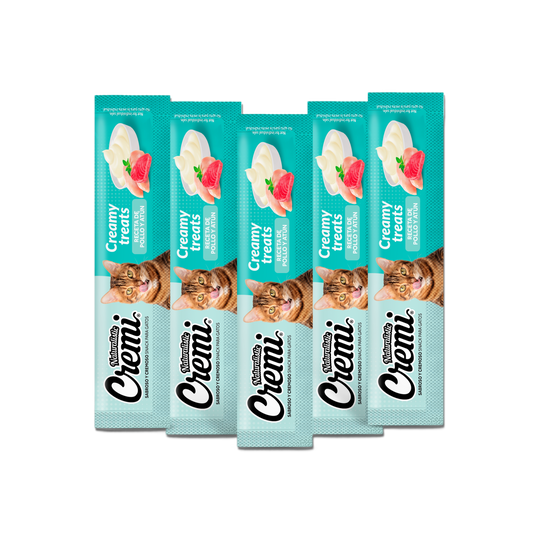 Cremi Receta Pollo y Atún 5 unidades (Snack Gato)