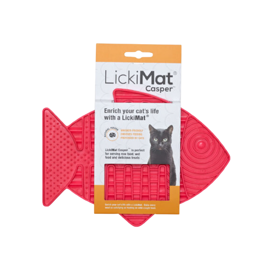 LickiMat - Comedero Interactivo Felix (Rosado)