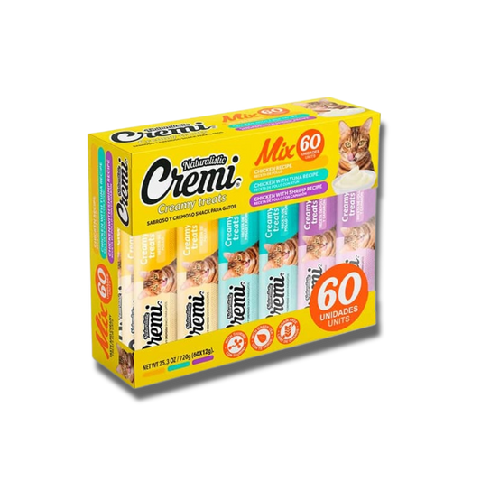 Cremi Box 60 unidades (Pollo, Atún y Camarón)