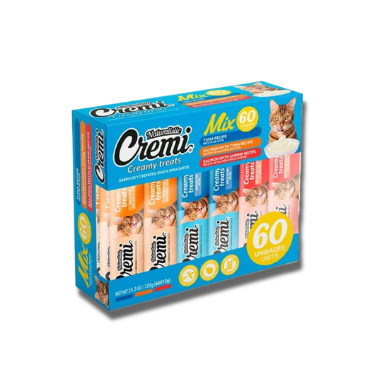 Cremi Box 60 unidades (Atún, Salmón, Camarón)