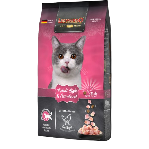 Leonardo Light & Sterilised Gato Adulto 7.5 kg
