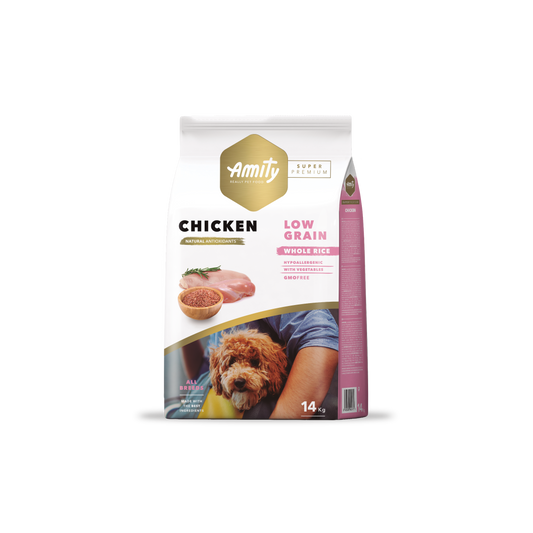 Amity Chicken Perro Adulto 14 kg