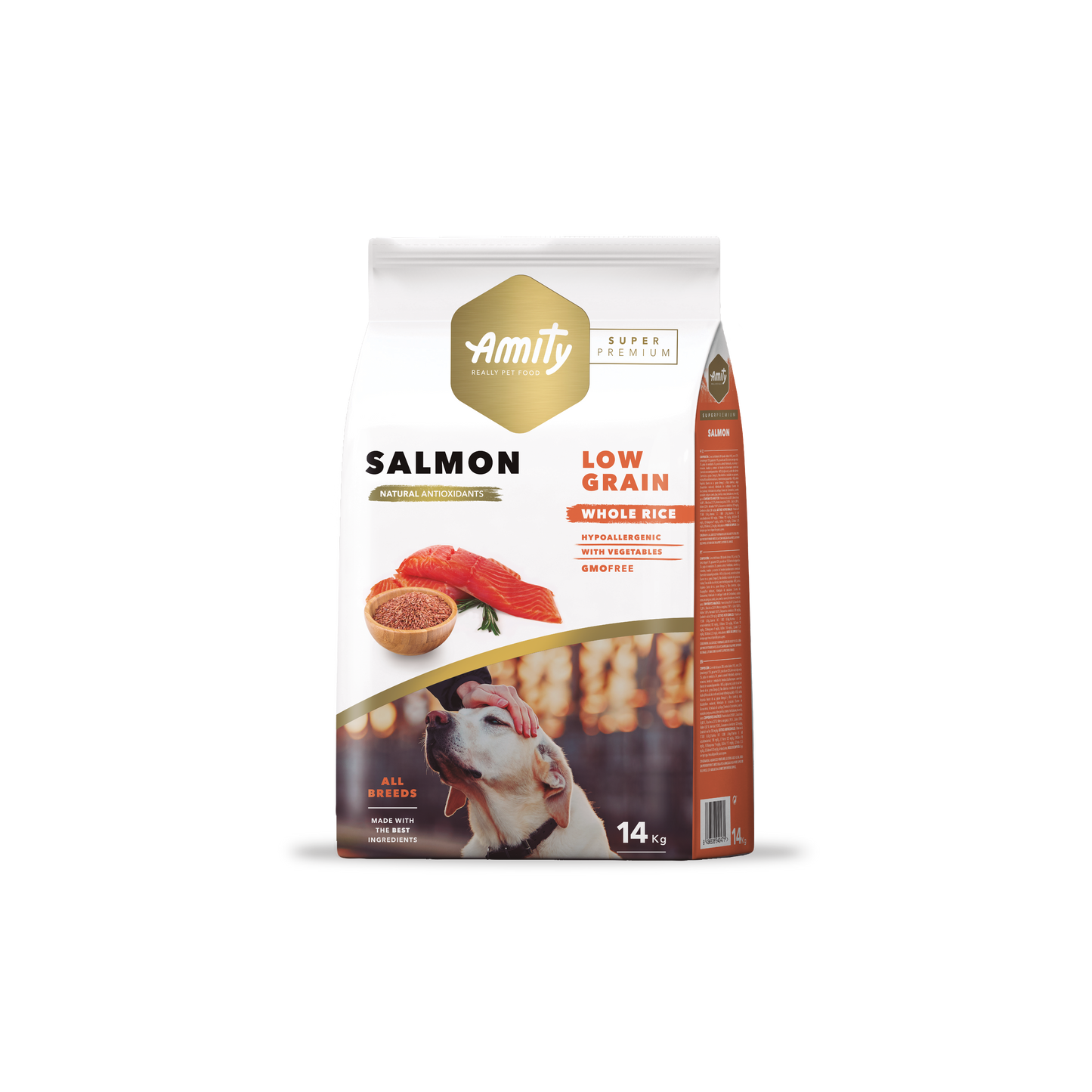 Amity Salmon Perro Adulto 14K