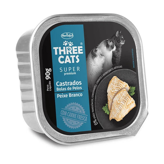 Three Cats Paté Gatos Adultos Castrados