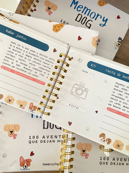 Libro Memory Dog: 100 Aventuras - Zona Mascotas